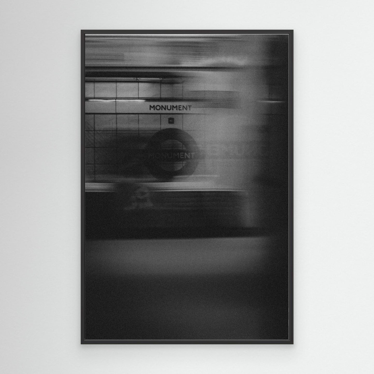 Departure Blur: Canvas print