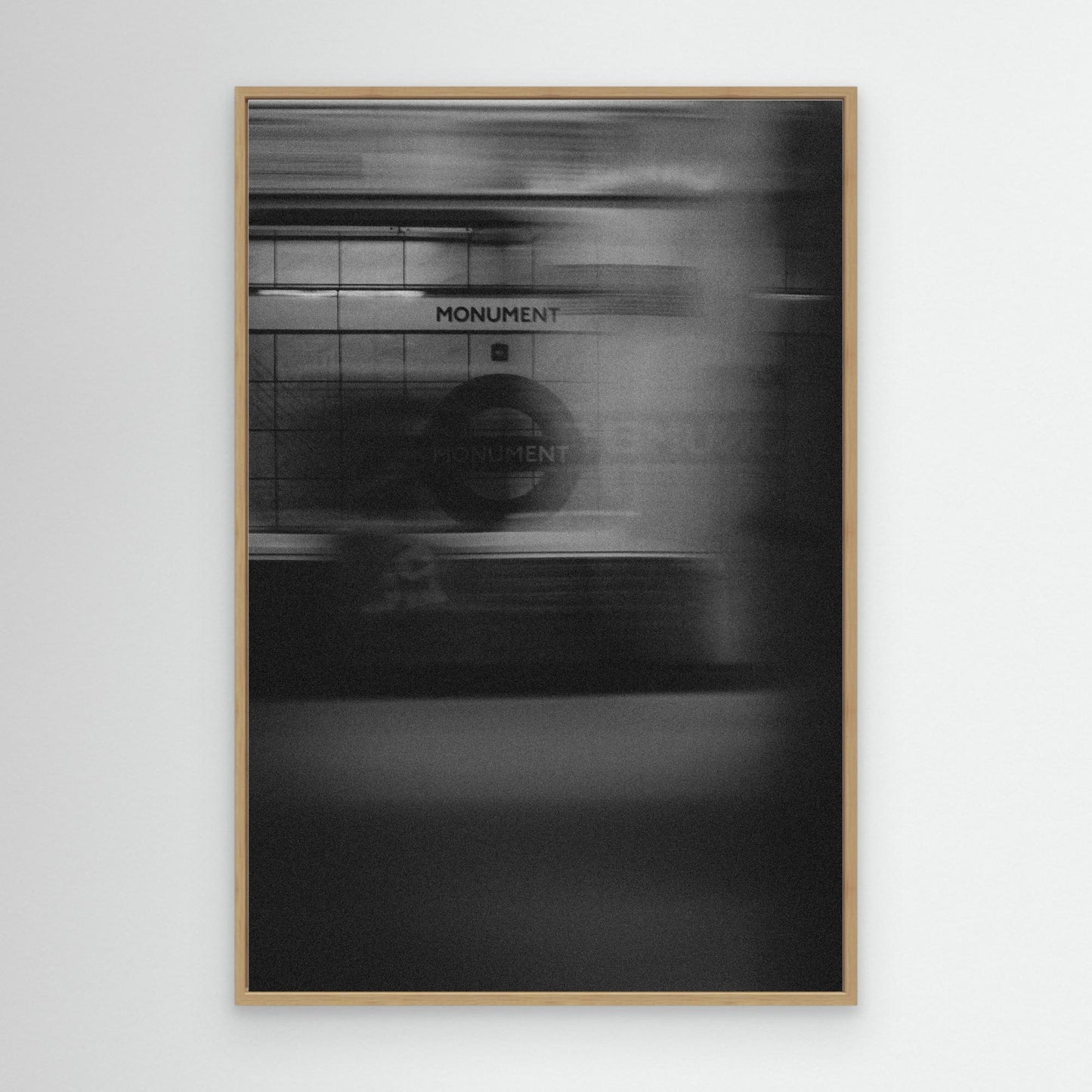 Departure Blur: Canvas print