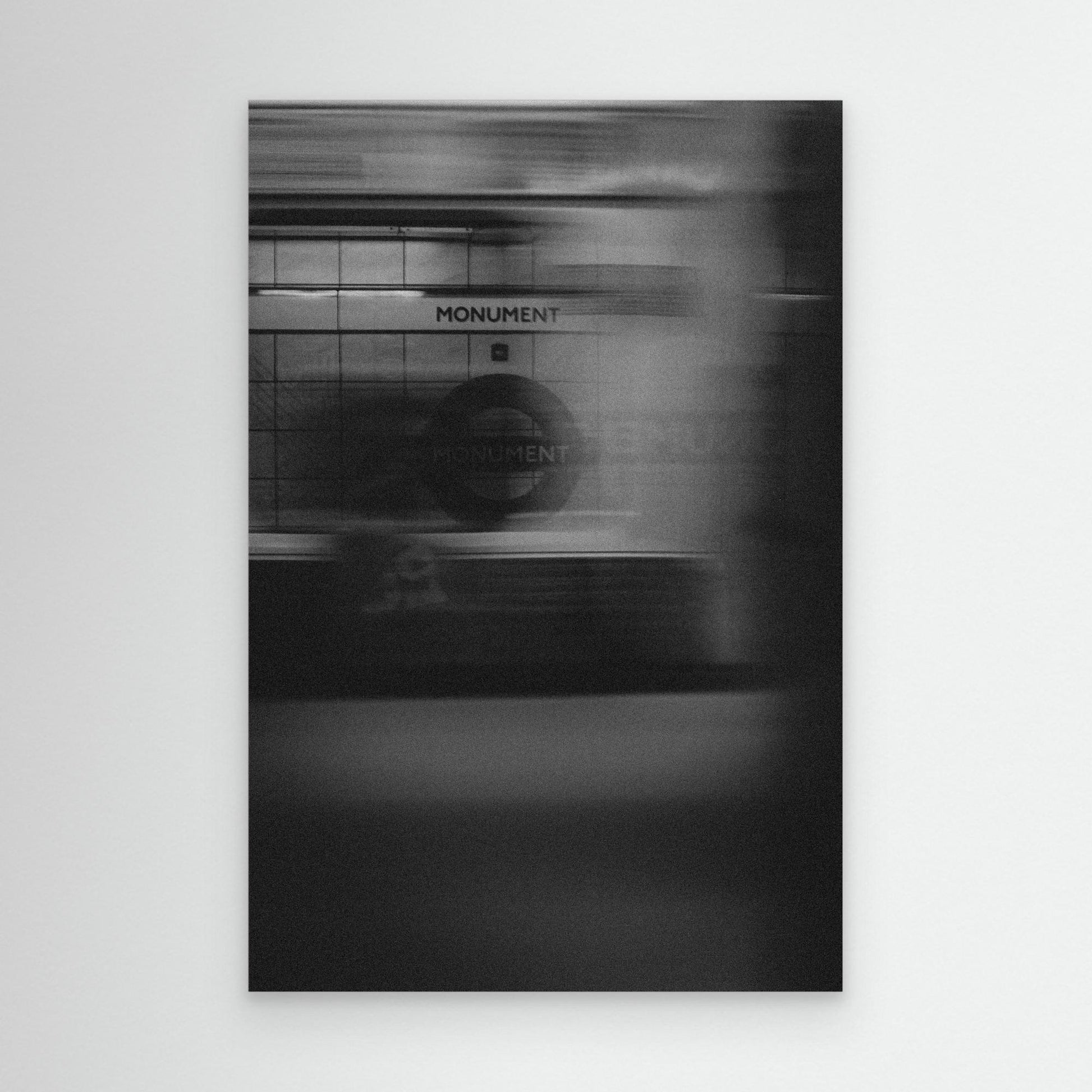 Departure Blur: Canvas print