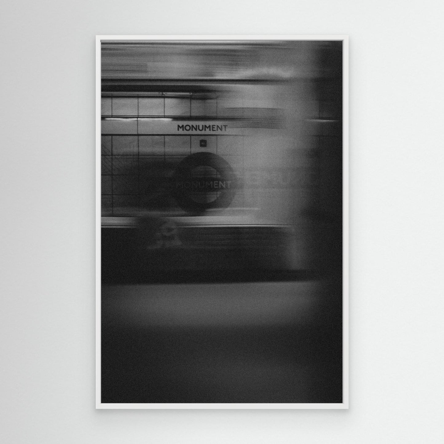 Departure Blur: Canvas print