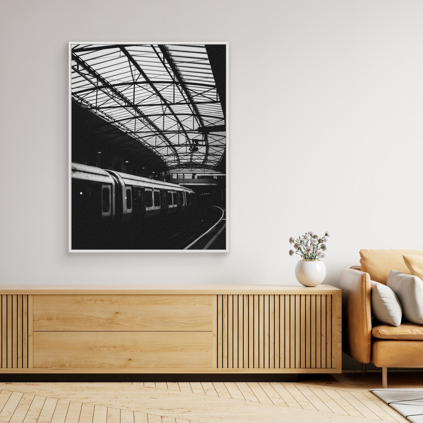 Platform Shadows: London in Motion