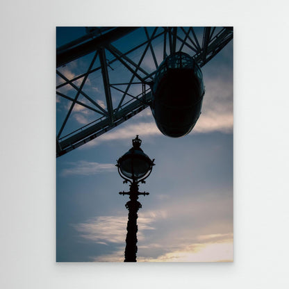 sunsets on the london eye